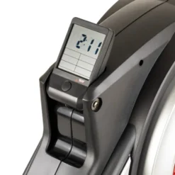 Rameur avec ventilateur de résistance à air pour training de cardio complet - Cadre pliable et ergonomique