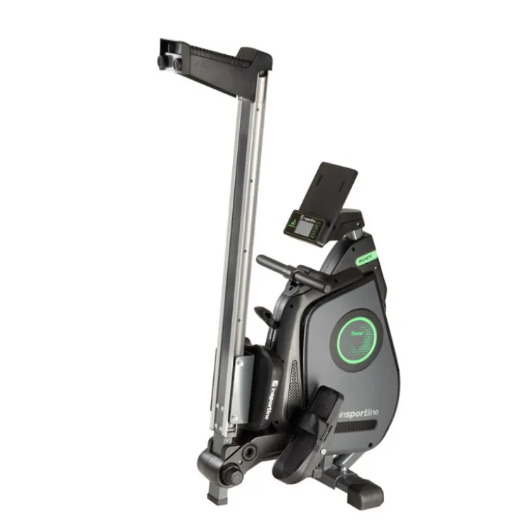 Rameur compact et pliable THENAR avec système de freinage magnétique - Support pour tablette et téléphone