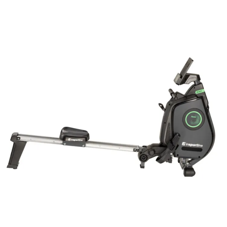 Rameur compact et pliable THENAR avec système de freinage magnétique - Support pour tablette et téléphone
