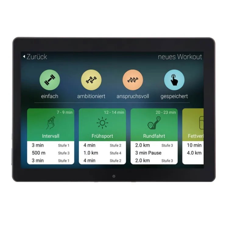 Rameur compact pour exercice d'aviron à domicile - Écran LCD tactile