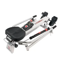Rameur d'aviron pliable avec bras séparés et niveau de difficulté réglable - Écran LCD