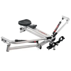 Rameur d'aviron pliable avec bras séparés et niveau de difficulté réglable - Écran LCD