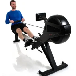 Rameur de cardio silencieux et pliable avec multiples programmes de formation - Aquon Evolution