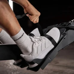 Rameur de compétition SpeedRow à résistance à air et entraînement par chaîne type Concept2 pour Hyrox et cardio intense