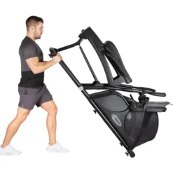 Rameur de sport silencieux et pliable pour l'exercice de l'aviron - Nouvelle technologie - Cross Rower 2.5