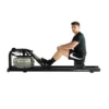 Rameur à eau Acqua Rower Titanium Strength pour séances de cardio intenses - Système à 3 pales