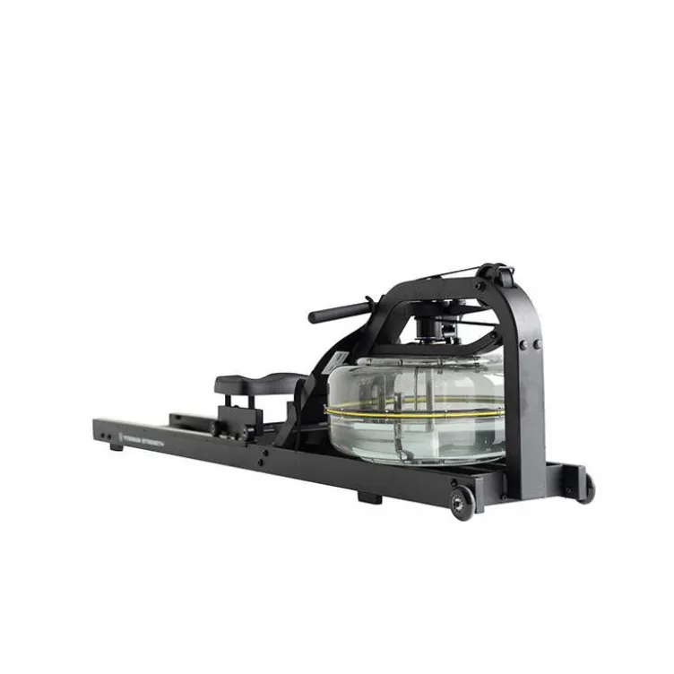 Rameur à eau Acqua Rower Titanium Strength pour séances de cardio intenses - Système à 3 pales