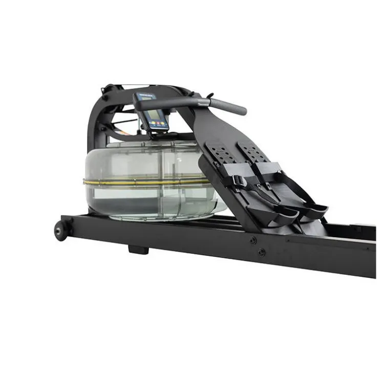 Rameur à eau Acqua Rower Titanium Strength pour séances de cardio intenses - Système à 3 pales