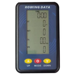 Rameur à eau avec système de recul actif pour trainings en homegym - Roues de transport
