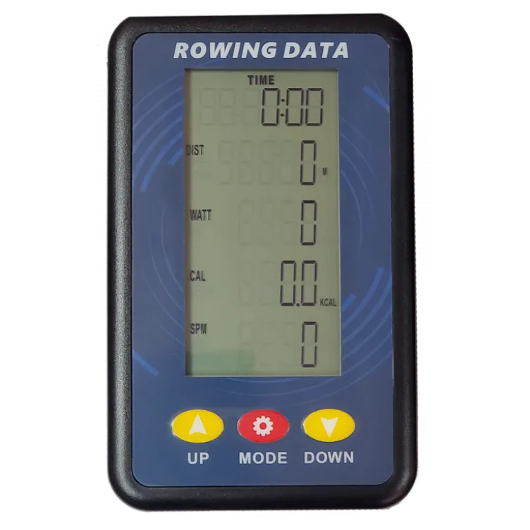 Rameur à eau avec système de recul actif pour trainings en homegym - Roues de transport