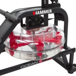 Rameur à eau pliable avec fonctionnement par batterie - Aviron training