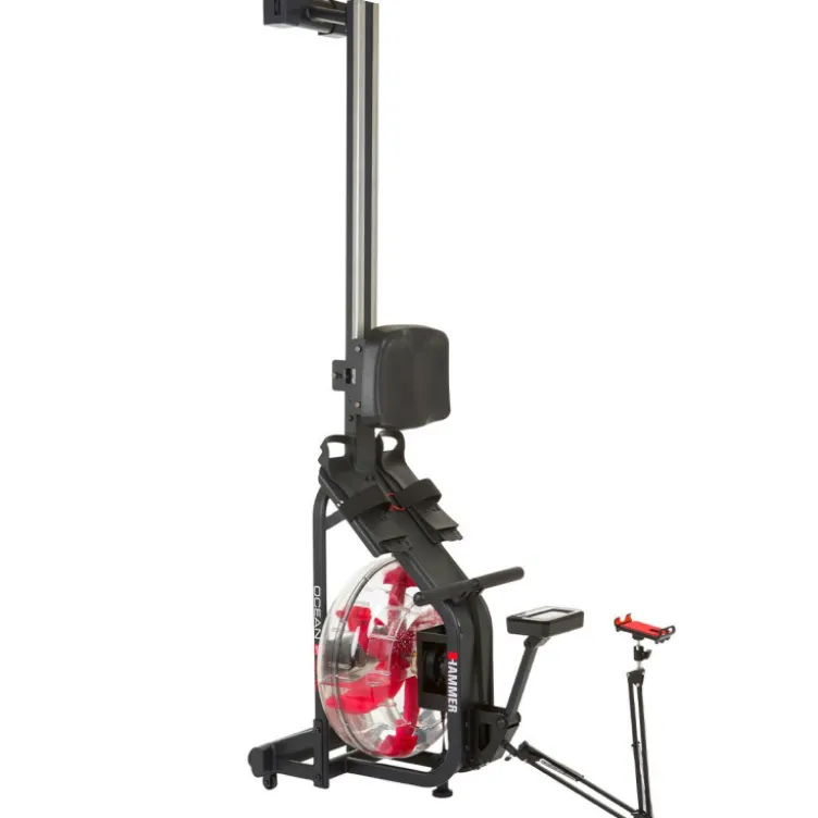 Rameur à eau pliable avec fonctionnement par batterie - Aviron training