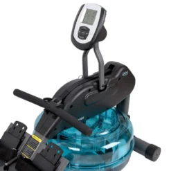 Rameur à eau pliable avec ordinateur de bord complet