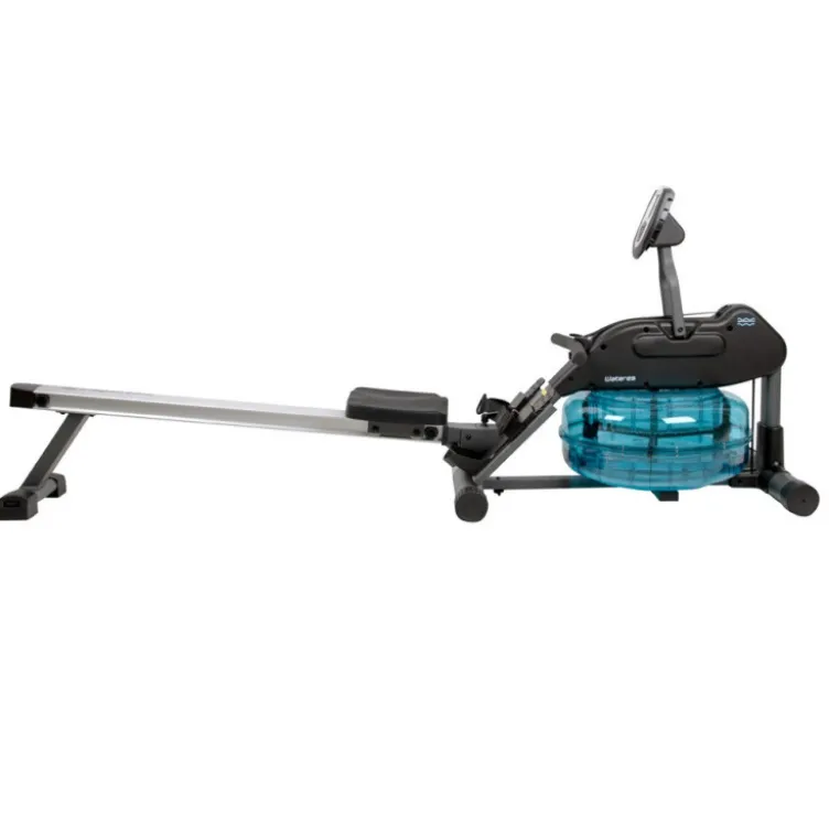 Rameur à eau pliable avec ordinateur de bord complet
