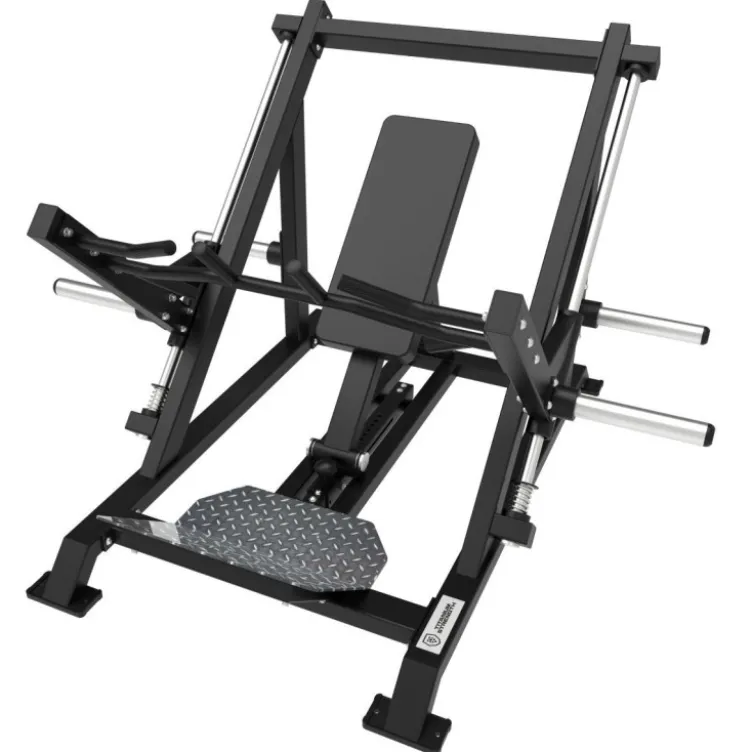 Rameur incliné à mouvements linéaires jusqu'à 300 kg Élite Séries Titanium Strength - Incline Rowing machine pour le dos EL-PL50
