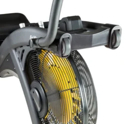 Rameur électronique professionnel avec long rail de 124 cm et système de freinage magnétique - Roues transport