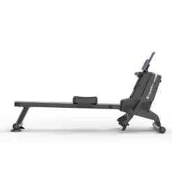 Rameur électronique Yukona avec 16 modes de résistance et volant d'inertie de 2 kg - Rails de 94 cm