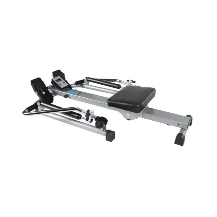 Rameur mécanique robuste avec écran d'affichage idéal pour home-gym