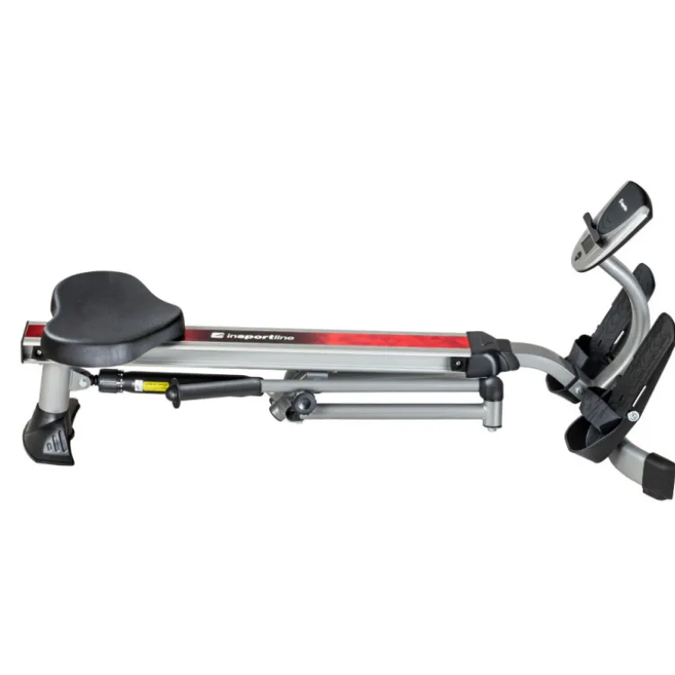 Rameur à piston Hydraulique Power Master X avec siège rembourré ultra confortable - 12 modes de résistance
