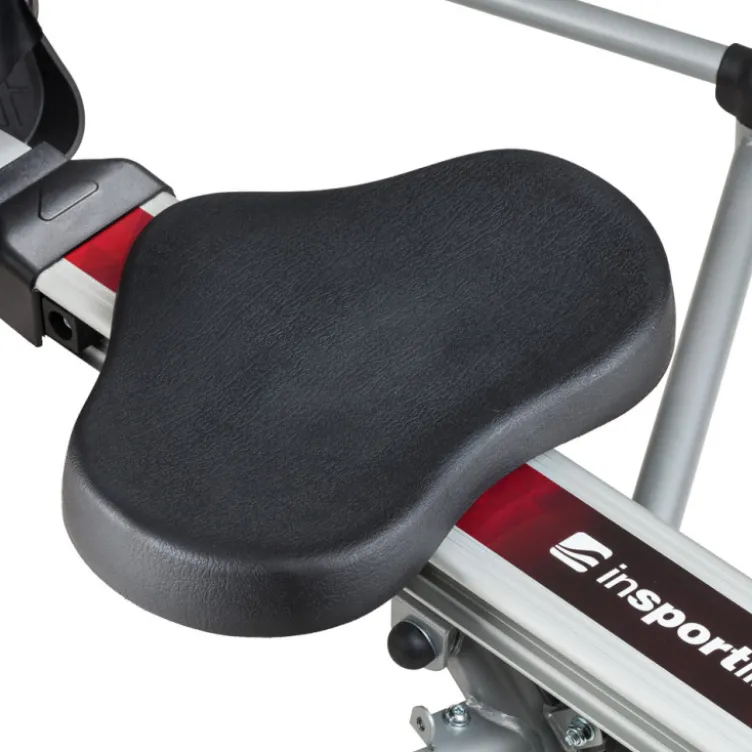 Rameur à piston Hydraulique Power Master X avec siège rembourré ultra confortable - 12 modes de résistance