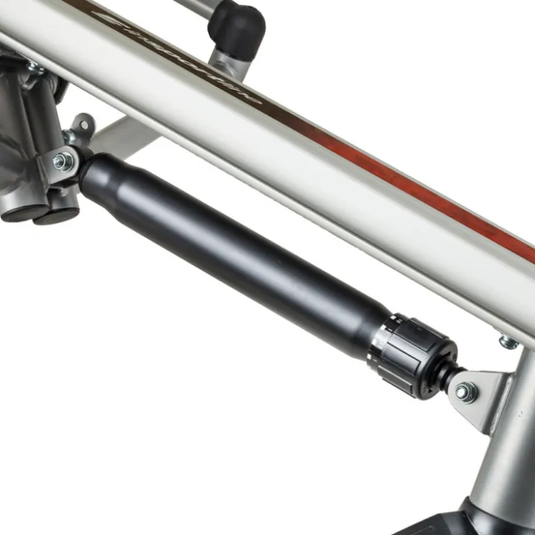 Rameur à piston Hydraulique Power Master X avec siège rembourré ultra confortable - 12 modes de résistance