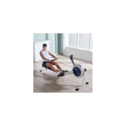 Rameur pliable avec 10 programmes d'intensité pour homegym - Écran de contrôle