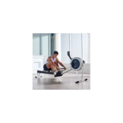 Rameur pliable avec 10 programmes d'intensité pour homegym - Écran de contrôle