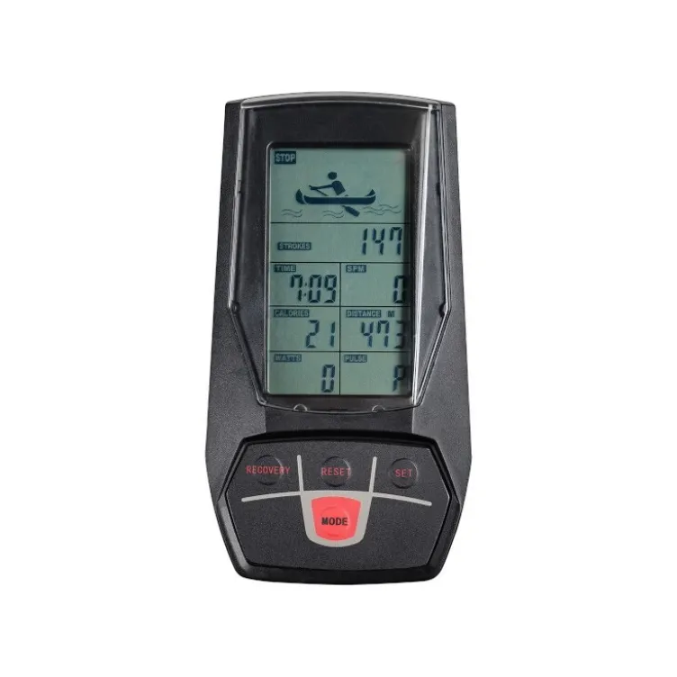 Rameur pliant à résistance à air avec ordinateur écran LCD