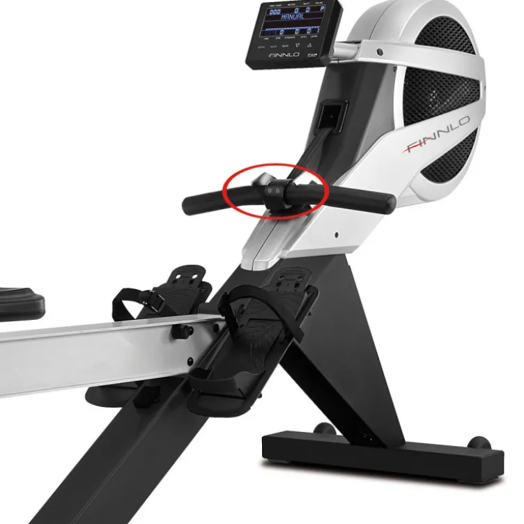 Rameur pour homegym compact avec écran LCD - Conception confortable