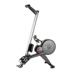 Rameur professionnel avec rails de 99 cm et 16 modes de résistance pour un entraînement de cross training complet