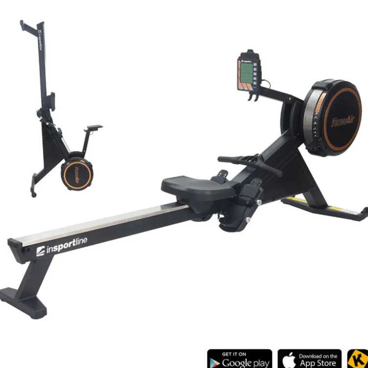 Rameur RowAir de musculation avec résistance à air magnétique pour home-gym - Air Rower