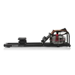 Rameur à résistance hydraulique 17 L avec 5 niveaux d'intensité - Entraînement d'aviron