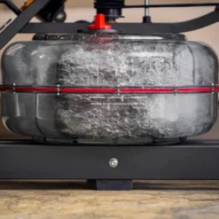Rameur à résistance hydraulique 17 L avec 5 niveaux d'intensité - Entraînement d'aviron