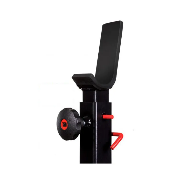 Reposes barres de musculation - Rack à squat de qualité professionnelle pour structures sportives publiques
