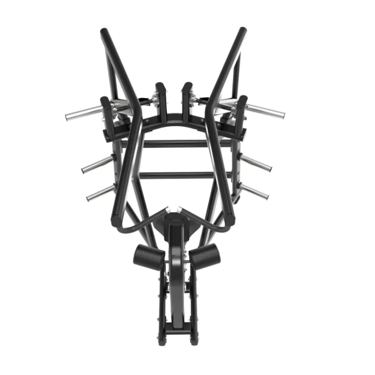 Reverse grip machine lat pull down à charge libre Titanium Strength Black Séries pour le dos à usage professionnel BS-PL26