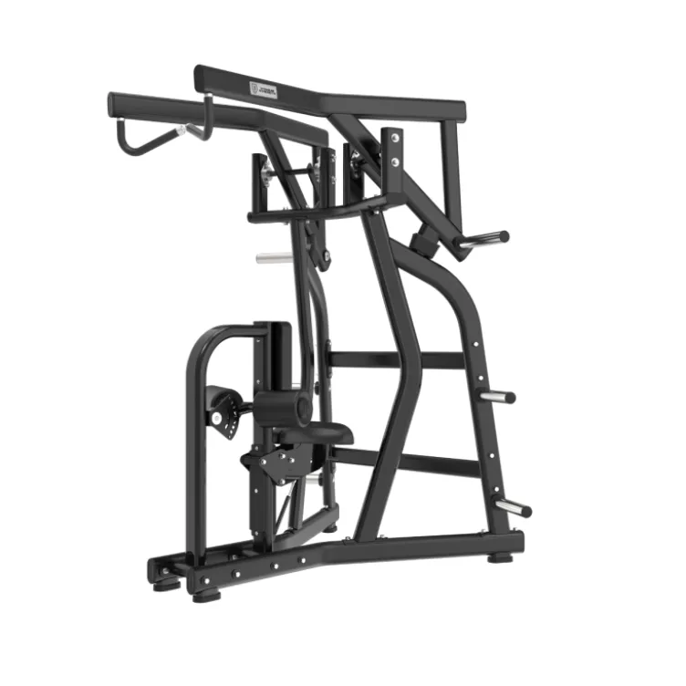 Reverse grip machine lat pull down à charge libre Titanium Strength Black Séries pour le dos à usage professionnel BS-PL26