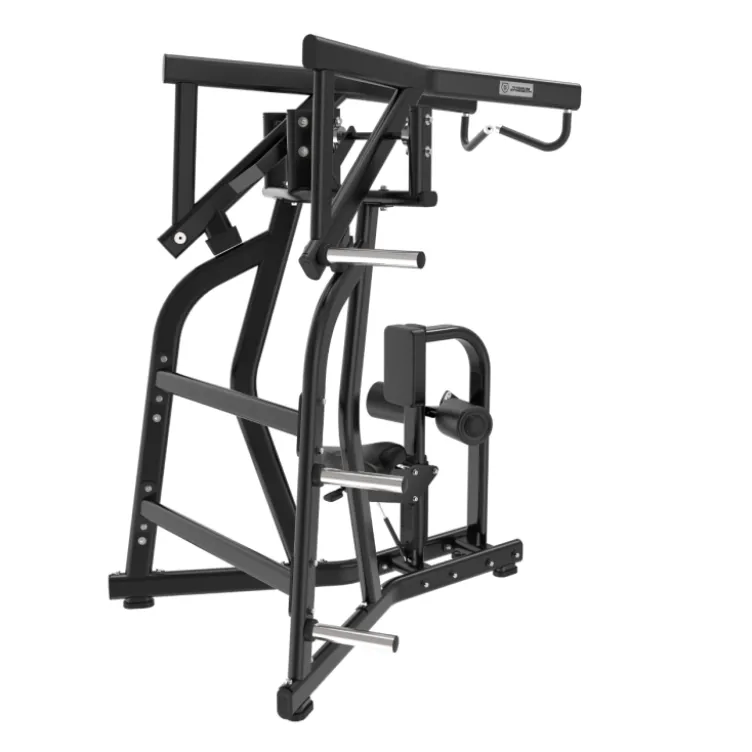 Reverse grip machine lat pull down à charge libre Titanium Strength Black Séries pour le dos à usage professionnel BS-PL26