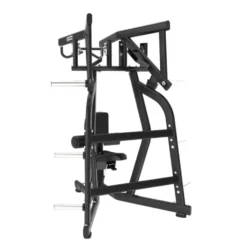 Reverse grip machine lat pull down à charge libre Titanium Strength Black Séries pour le dos à usage professionnel BS-PL26