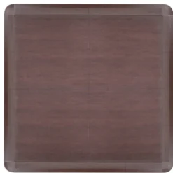 Revêtement de sol effet bois ou marbre 100 x 100 x 2 cm avec surface texturée en caoutchouc EPDM