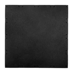 Revêtement de sol en caoutchouc SBR 100 x 100 cm d'épaisseur 4 cm pour salles de musculation
