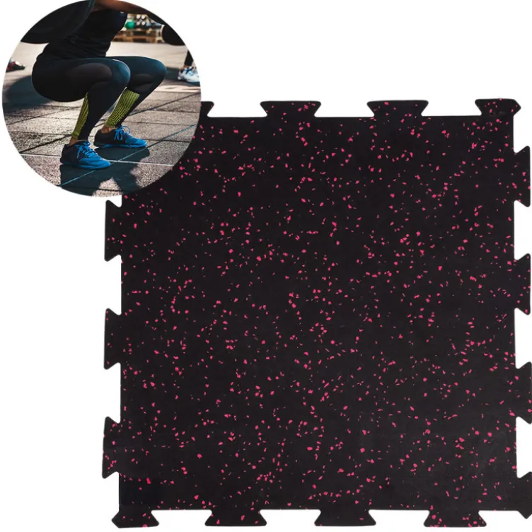 Revêtement de sol 50 x 50 x 0,5 cm pour espaces sportifs - Conception puzzle