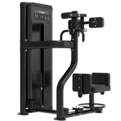Rotary Torso à charge guidée pour abdominaux et obliques avec support de poitrine ajustable - Titanium Black Series RX BSRX-S16