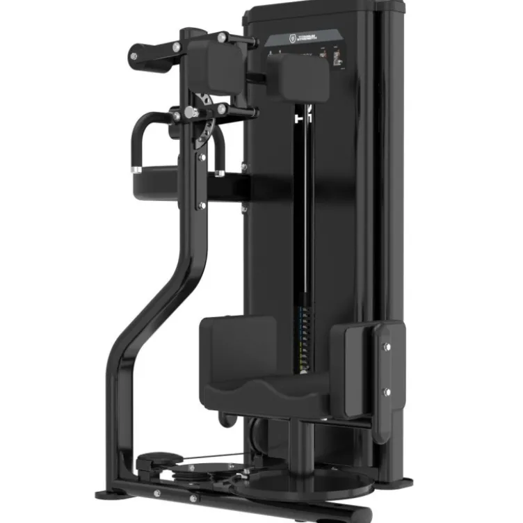Rotary Torso à charge guidée pour abdominaux et obliques avec support de poitrine ajustable - Titanium Black Series RX BSRX-S16