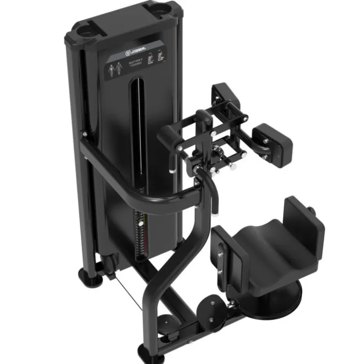 Rotary Torso à charge guidée pour abdominaux et obliques avec support de poitrine ajustable - Titanium Black Series RX BSRX-S16