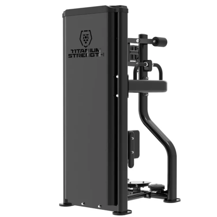 Rotary Torso à charge guidée pour abdominaux et obliques avec support de poitrine ajustable - Titanium Black Series RX BSRX-S16