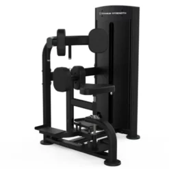 Rotary torso machine à charge guidée Titanium Strength pour le développement des abdominaux avec amplitude ajustable - BS-S16
