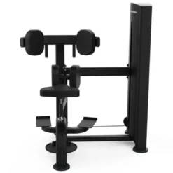 Rotary torso machine à charge guidée Titanium Strength pour le développement des abdominaux avec amplitude ajustable - BS-S16