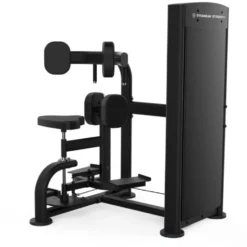 Rotary torso machine à charge guidée Titanium Strength pour le développement des abdominaux avec amplitude ajustable - BS-S16