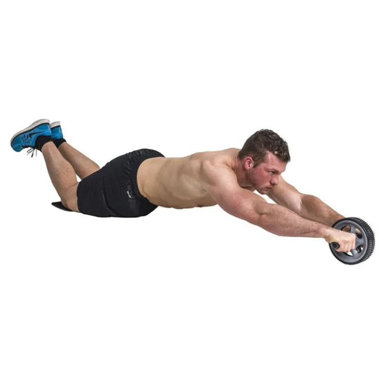 Roue d'entraînement abdominaux avec tapis