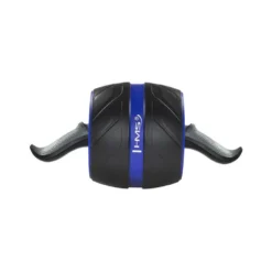 Roue de renforcement pour training des abdominaux avec surfaces antidérapantes et ressort de rappel